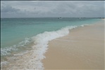 Seven Mile Beach on a Cloudy Day